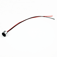 Viking Q171100 10mm Diameter 2 Wire Microphone, 6" Length