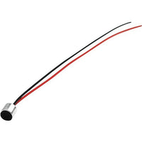 Viking Q171310 2-Wire Microphone, 6mm Diameter with 6" Wire