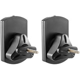 Peerless-AV SPK812 Universal Swivel Wall Speaker Mounts for Speakers up to 22lb, Pair