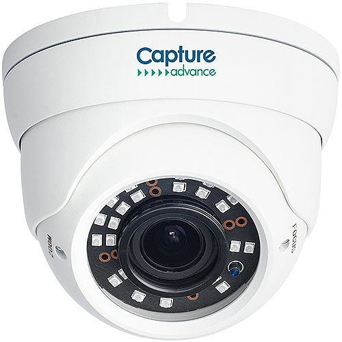 Capture Advance R2-HD5MPMOEY 5MP HD IR Turret Camera, 2.8-12mm Lens, NDAA Compliant, White, (Replaces R2-2MPHDMOEY)