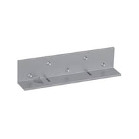 RCI LB-20 L Bracket for 8320, 2-1/2" x 2" x 21", Brushed Anodized Aluminum
