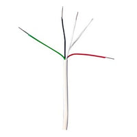 ADI PRO RN-9120101 22/4 Solid Riser Unshielded Cable, CL3R, 1000' Express Box, White