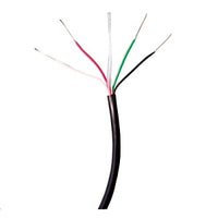 ADI PRO RN-9125508 22/4 Solid Riser Unshielded Cable, CL3R, 500' Speed Coil, Black