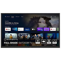 SunBrite SB-V3-55-4KHDR-BL Veranda Series 55" Full-Shade 4K HDR UHD Outdoor Smart Android TV, Black