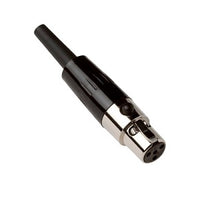 Shure WA330 4-Pin Mini Connector, Black