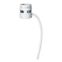 Shure WL185MW/C-TQG Lavalier Microphone with TA4F Connector, Cardioid, White