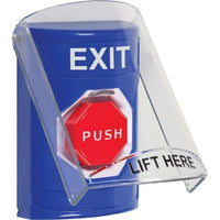 STI SS2428XT-EN Blue Pneumatic Illumination Stop Starter with Shade