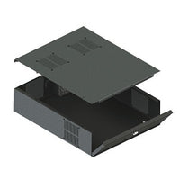 Speco LB3 DVR Lock Box with Fan Rackmountable, Removable Top DVRLB3, Black