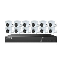 Speco ZIP1612T4 Plug and Play Surveillance Kit with (12) 4MP IP Cameras and NVR with 4TB 16-Channel with (16) Built-in PoE Ports