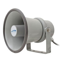 Speco SPC10T 6" Weatherproof PA Speaker with Transformer, Ohm, Gray