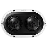Hanwha PNM-7082RVD/KEX Series x 2MP Outdoor IR Multi-Directional Dome IP Camera, 3-6mm Motorized Varifocal Lens, White, TAA Compliant