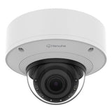 Hanwha PNV-A6081R-E1T 2MP Outdoor IR Vandal Dome IP Camera Pre-Loaded with SolidEDGE WAVE VMS and 1TB SSD, 4.38-9.33mm Motorized Varifocal Lens, White
