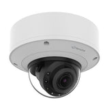 Hanwha PNV-A6081R-E1T 2MP Outdoor IR Vandal Dome IP Camera Pre-Loaded with SolidEDGE WAVE VMS and 1TB SSD, 4.38-9.33mm Motorized Varifocal Lens, White