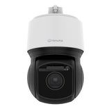 Hanwha XNP-C9303RW 4K AI PTZ Camera with Built-in Wiper 30x Zoom Optique, IP66, IK10, White