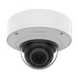 Hanwha XNV-A9085R 8MP IR Outdoor Vandal Dome AI Camera, 4.4–9.3mm Lens, White