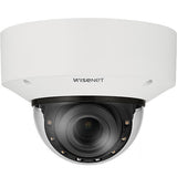 Hanwha XNV-C9083R X Series Peripheral 4K Outdoor IR Vandal Dome IP Camera, 4.4 - 9.3mm Lens, White