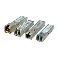 Hanwha SFP-FLCS220 SFP Module with Copper and Optical Fiber Ethernet Connectors