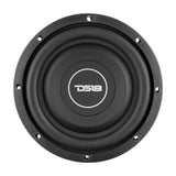 SRW Shallow-Mount 8" Subwoofer 150 Watts Rms DVC 4-Ohm