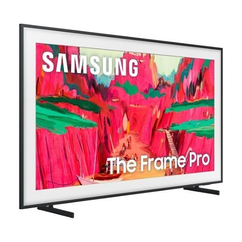 Samsung The Frame Pro QN85LS03FWFXZA 85" LS03FWF Series Neo QLED 4K , 3840 x 2160, 120 Hz, Wi-Fi, RS-232c