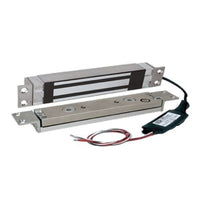 SDC 1562HTC 1560 Series Concealed Shear Lock, External Electronics, 2000 lb, Herculite Deep 115/16" Channel, Aluminum