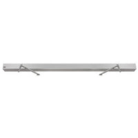 SDC AUTOP160V Double Push Arms, 35mm Spindles, 60" Door, 63" Housing, Dull Aluminum