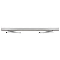 SDC AUTOP264V Double Door Opening with Pull Arms, 20mm Spindles, 64" Door Opening, 67" Housing, Dull Aluminum