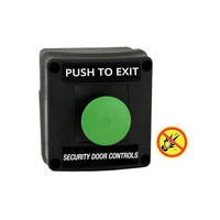 SDC EP499-R EP499 Series Explosion Proof Mushroom Exit Switch, Momentary, DPST, Red