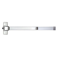 SDC S6103FU36ESP S6000 Series Fire-Rated Electrified Architectural Rim Exit Device, Motorized Electric Latch Retraction and Dogging, Nightlatch, Saturn Escutcheon, 36" Door Opening, Dull Stainless
