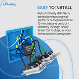 Shelly 2PM Gen4 2-pack