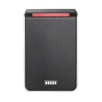 HID 40NKS-02-00079E Signo  40 Contactless Smartcard Reader, Pigtail, Multi-Technology, Mobile Ready, Wall Switch Mount, Black / Silver