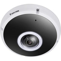 VIVOTEK FE931-EHV-90-1Y VORTEX 12MP Outdoor Recessed Fisheye Camera with Night Vision, Includes 1-Year Standard Cloud License