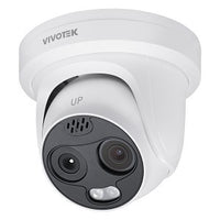 VIVOTEK TT9333-E(3.5MM) Bi-Spectrum Thermal IP Turret Camera, 3.5mm Fixed Lens, BrownBox