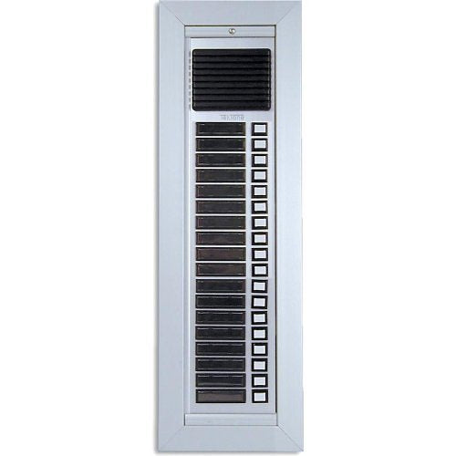 TekTone AM192/08 Panel-Mounted Apartment Speaker with 8-Eight Buttons, 16.5"