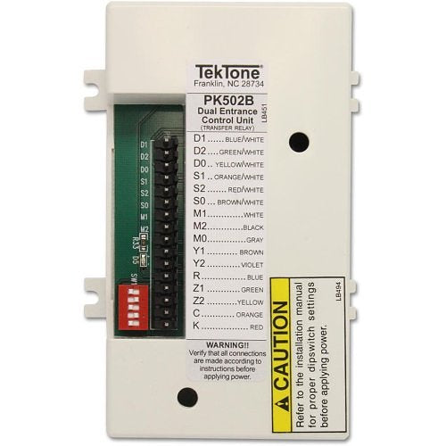 TekTone PK502B Dual Entrance Control Unit for BBK125, PK543A or PK205