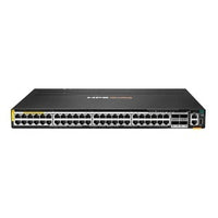 HPE S0E91A Ethernet Switch, HPE Aruba CX6300, 48-Port SR10 PTP/AVB Class8 PoE, 4-Port 100G MACsec Switch