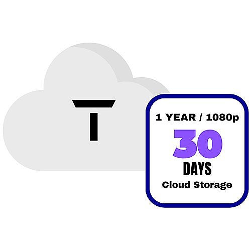 Turing Video TV-FHDCS30 1080p 30 Days of Turing Vision VSaaS Cloud Storage, Year