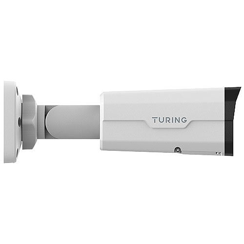 Turing Video TP-MFB5A4C SMART Series VibrantView 5MP Full Color Bullet IP Camera, 2.8mm Lens, White