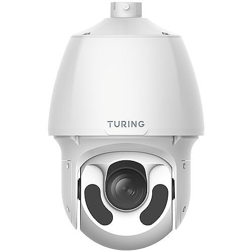 Turing Video TP-MPC4AV33 TwilightVision 4MP WDR PTZ Dome IP Camera with 33x Optical Zoom, 4.5-148.5mm Motorized Zoom Lens, White