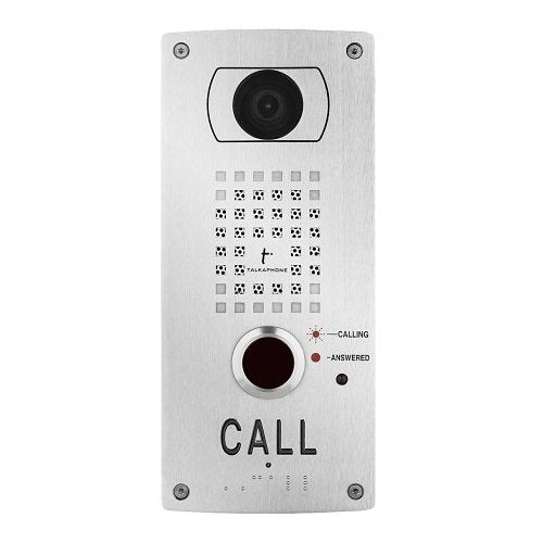 Talkaphone VOIP-221C3 VOIP-220 SERIES IP Video Call Station 2.43MP, 1/2.8" SONY Exmor CMOS, Flush Mount Configuration