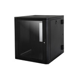 Strong SR-WMS-12U Wall Mount Rack System, 12U, Steel, Black