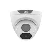 Uniview UAC-T125-AF28M-W 5MP ColorHunter CVI/TVI/AHD/CVBS Turret Camera – 2.8mm, 131ft White LED, Built-in Mic, IP67