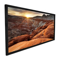 Dragonfly DF-SL-145-UW Fixed 16:9 Ultra White Projection Screen, 145"