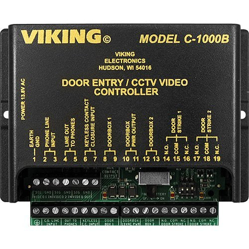 Viking C-1000B Door Entry and CCTV Video Camera Controller