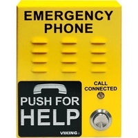 Viking E-1600-45-IP VOIP Emergency Phone, Surface Mount, Yellow