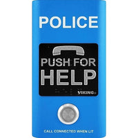 Viking E-1600-BLP-IP Compact VOIP Police Phone, Blue