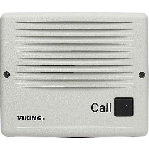 Viking E-20B-EWP Telephone Line Powered Entry Phone with Enhanced Weather Protection, Surface Mount