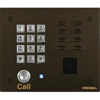 Viking K-1770-BN-IPEWP VoIP Entry Phone System with Proximity Reader and Enhanced Weather Protection, Bronze
