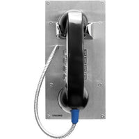 Viking K-1900-812L-IP VoIP Panel Phone with 12" Handset Cable and Keypad, Stainless Steel
