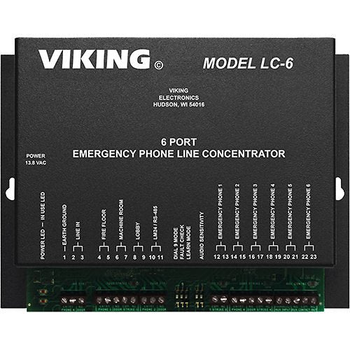 Viking LC-6 6-Port Line Concentrator