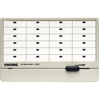 Viking LM-24D Line Status Display for LC-6 Line Concentrator, 7.25" x 4.7" x 1.5", Black